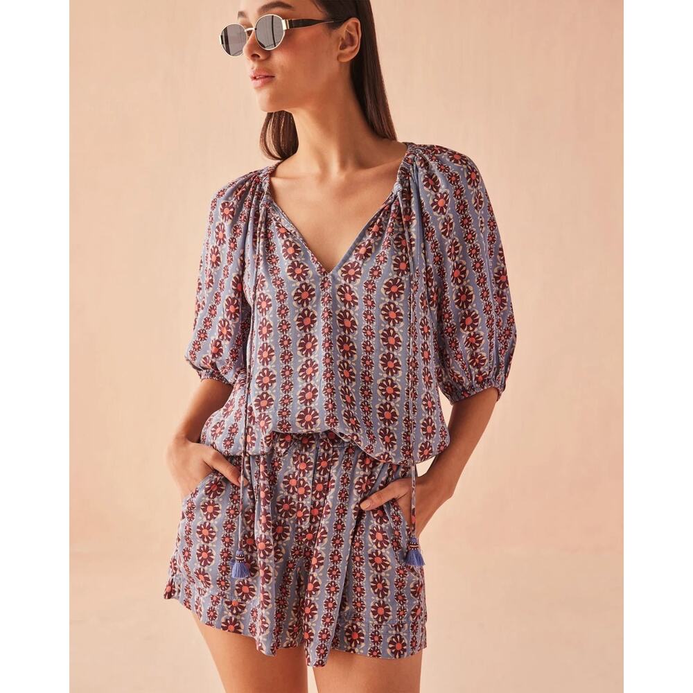Omika Asha Shorts - Omari Hibiscus